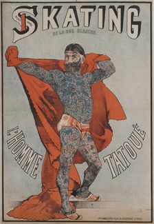 L'Homme tatoué (The Tattooed Man). Creator: Anonymous