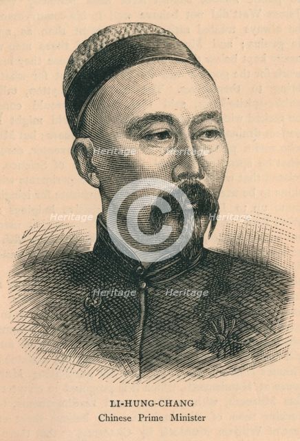 'Li-Hung Chang, Chinese Prime Minister', late 19th century. Creator: Unknown.