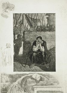 Li sotte Marie-Josèphe, 1891. Creator: Félicien Rops