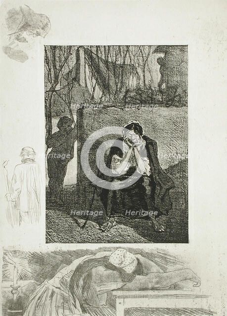 Li sotte Marie-Josèphe, 1891. Creator: Félicien Rops.