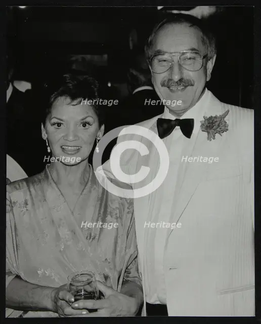 Lita Roza and Don Lusher, singer and bandleader of the Ted Heath Orchestra. Creator: Denis Williams.