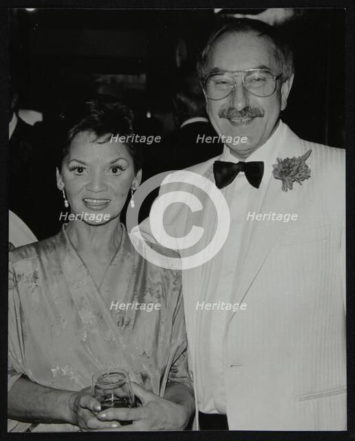 Lita Roza and Don Lusher, singer and bandleader of the Ted Heath Orchestra. Artist: Denis Williams