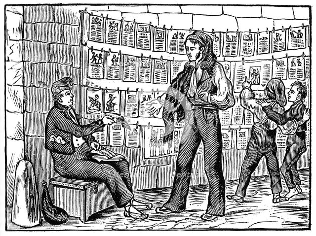 Literatura de Cordel, Barcelona, 1850. Creator: Anonymous.