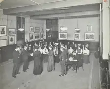 Literature class, Blackheath Road Evening Institute, London, 1908