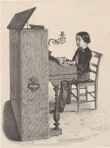 Lithographic Plates, 1850. Creator: Alexandre Désiré Collette