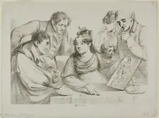 Lithography Lesson, 1819. Creator: Vivant Denon