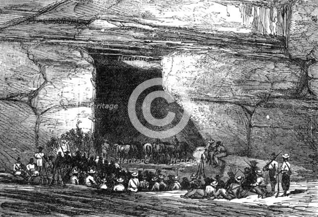 Litlasa's Cave, near Maseru, Basutoland, 1881. Creator: Unknown.