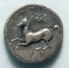 Litrae: Horse (reverse), 357-317 BC. Creator: Unknown