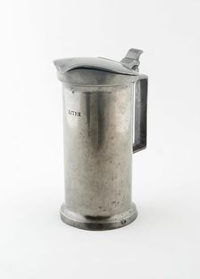 Litre Measure, Caen, 1875/1895. Creator: Maison Le Seigneur Deverre