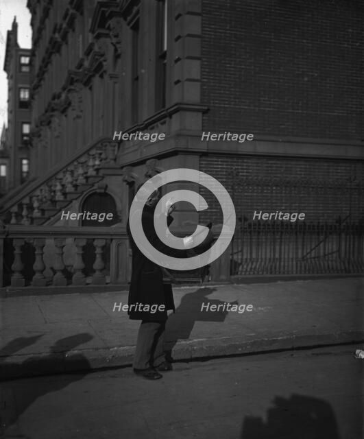 Little music in New York, A, between 1880 and 1905. Creator: Unknown.