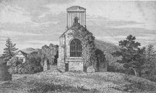 Little Malvern Church c1850. Artist: Baxter