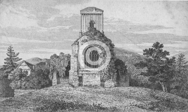 'Little Malvern Church', c1850.  Artist: Baxter.