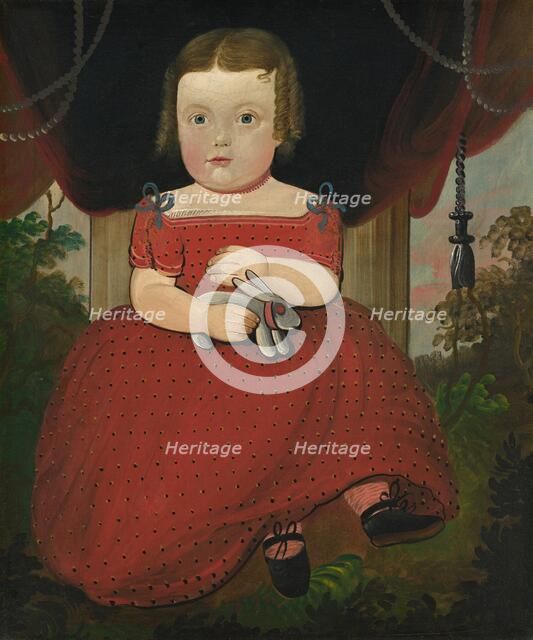 Little Miss Fairfield, 1850. Creator: William Matthew Prior.