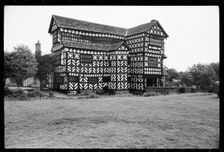 Little Moreton Hall, near Congleton, Cheshire, c1955-c1980. Creator: Ursula Clark