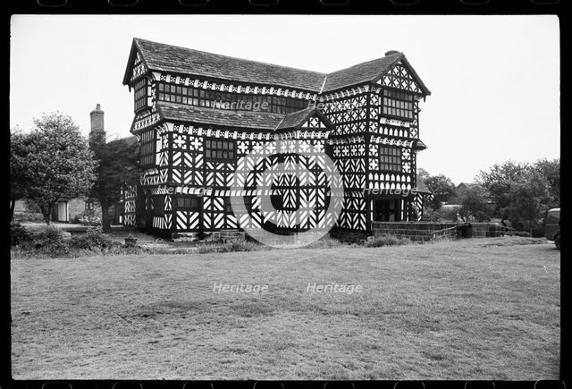 Little Moreton Hall, near Congleton, Cheshire, c1955-c1980. Creator: Ursula Clark.