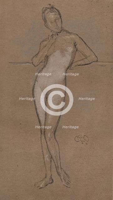 'Little Nude', c1888. Artist: James Abbott McNeill Whistler.