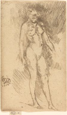 Little Nude Figure. Creator: James Abbott McNeill Whistler