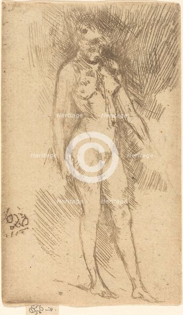 Little Nude Figure. Creator: James Abbott McNeill Whistler.