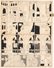 Little Nemo in Slumberland: Climbing the Great North Pole, 1907. Creator: Winsor McCay
