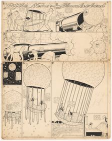 Little Nemo in Slumberland: "I don't like this, one little tiny bit, not one tiny weenie bit", 1906. Creator: Winsor McCay