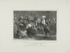 Little Aristocratic Club, July 28, 1830, 1831. Creator: Auguste Raffet