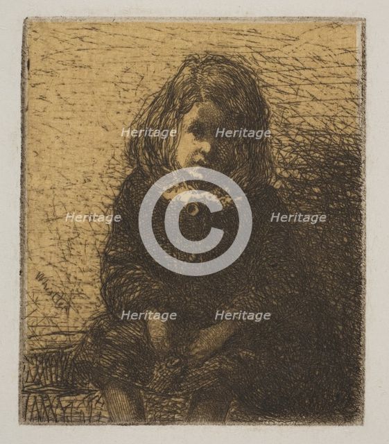 Little Arthur, 1857-58. Creator: James Abbott McNeill Whistler.