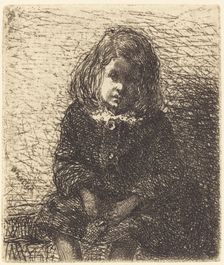 Little Arthur, c. 1857/1858. Creator: James Abbott McNeill Whistler