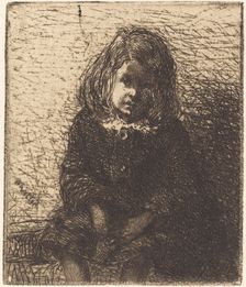 Little Arthur, c. 1857/1858. Creator: James Abbott McNeill Whistler