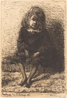 Little Arthur, c. 1857/1858. Creator: James Abbott McNeill Whistler