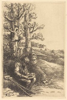 Little Beggar (Le petit mendiant). Creator: Alphonse Legros