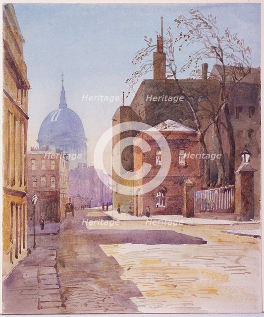 Little Britain, London, 1895. Artist: Anon
