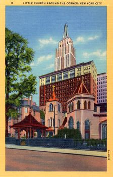 Little Church Around the Corner, New York City, New York, USA, 1933