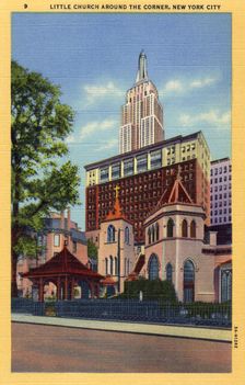 Little Church Around the Corner, New York City, New York, USA, 1933