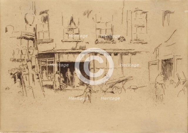 Little Court, 1886. Creator: James Abbott McNeill Whistler.
