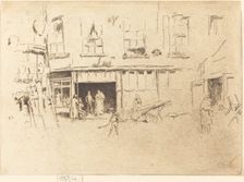 Little Court, c. 1880/1881. Creator: James Abbott McNeill Whistler