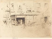 Little Court, c. 1880/1881. Creator: James Abbott McNeill Whistler