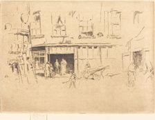 Little Court, c. 1880/1881. Creator: James Abbott McNeill Whistler