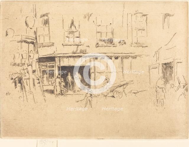 Little Court, c. 1880/1881. Creator: James Abbott McNeill Whistler.