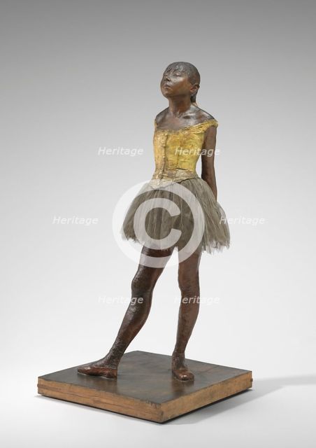 Little Dancer Aged Fourteen, 1878-1881. Creator: Edgar Degas.