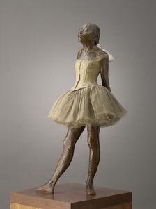 Little Dancer Aged Fourteen, modeled 1879-81, cast 1919-21. Creator: Edgar Degas
