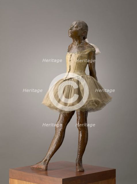 Little Dancer Aged Fourteen, modeled 1879-81, cast 1919-21. Creator: Edgar Degas.