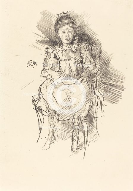Little Dorothy, 1896. Creator: James Abbott McNeill Whistler.