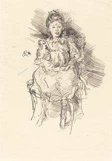 Little Dorothy, 1896. Creator: James Abbott McNeill Whistler