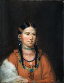 Little Eagle, "Wad-ben-de-ba", 1822. Creator: Unknown