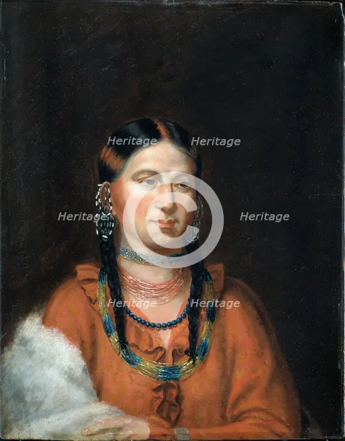 Little Eagle, "Wad-ben-de-ba", 1822. Creator: Unknown.