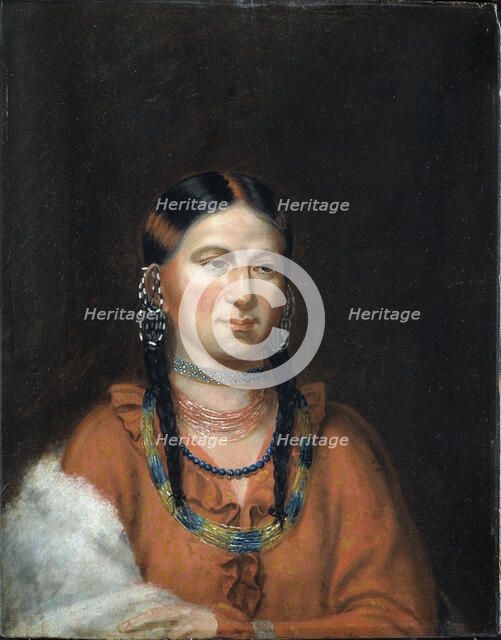 Little Eagle, "Wad-ben-de-ba", 1822. Creator: Unknown.