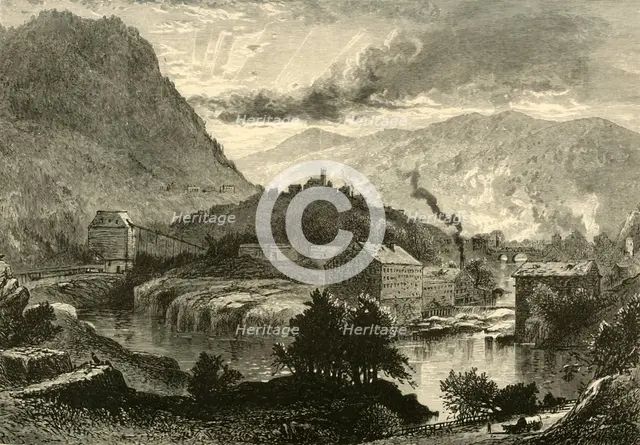 'Little Falls', 1874.  Creator: Frederick William Quartley.