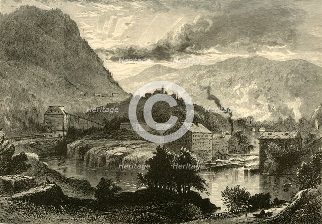 'Little Falls', 1874.  Creator: Frederick William Quartley.