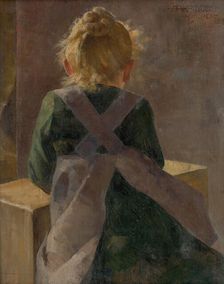 Little Girl, 1893. Creator: Akos von Aranyossy