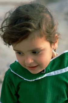 Little girl in Tunisia
